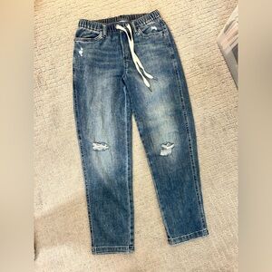 Blue Distressed Jeans